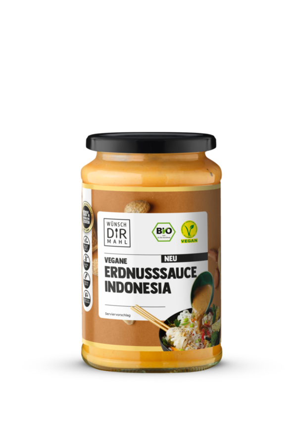 Erdnusssauce Indonesia (380g)